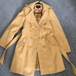 Mustard Yellow Countess Pea Coat
